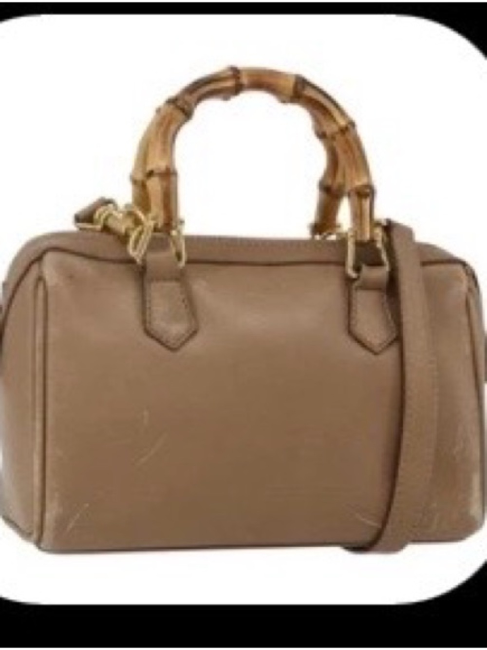 Vintage Gucci Bamboo mini Boston bag